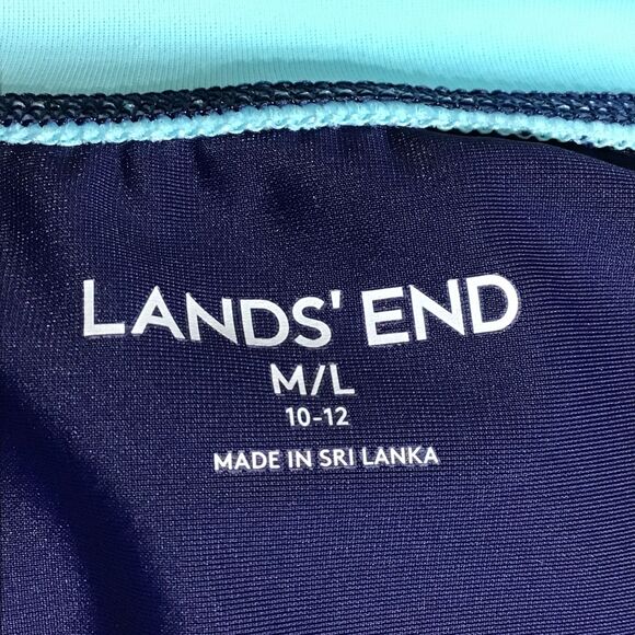 Land's End Women's Blue Yoga Jacket Full Zip M/L - Picture 5 of 5